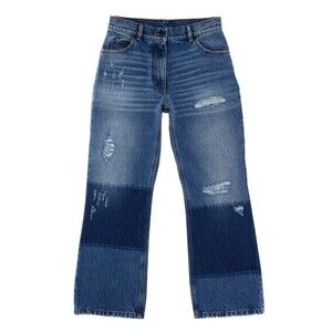 Moncler Genius Star-Inlaid Patchwork Denim Jeans - NWT